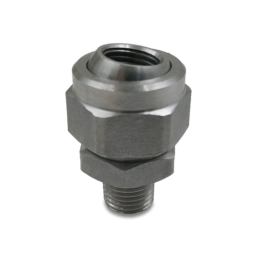 1/8, 1/4, 3/8, 1/2, 3/4, 1, 1-1/4, 1-1/2 155 Stainless Steel Nozzle Universal Adjustable Swivel Joint, Thread Adjustable Ball